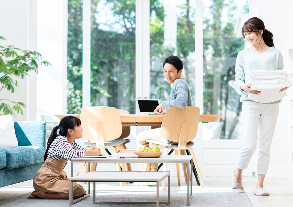 ご家族それぞれのライフスタイルに合った最適な家づくりを、匠が全力でサポート